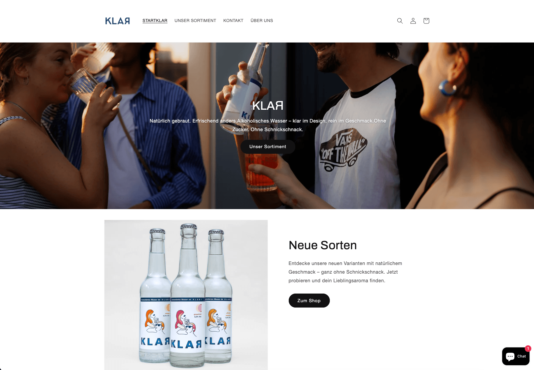 Klar — Drink Brand